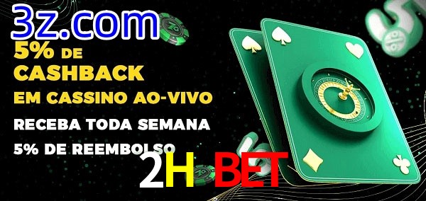 Promoções do cassino ao Vivo 2H Bet